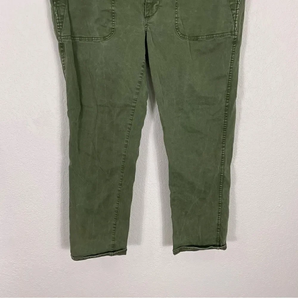 Madewell Army Green Skinny Leg Pants‎